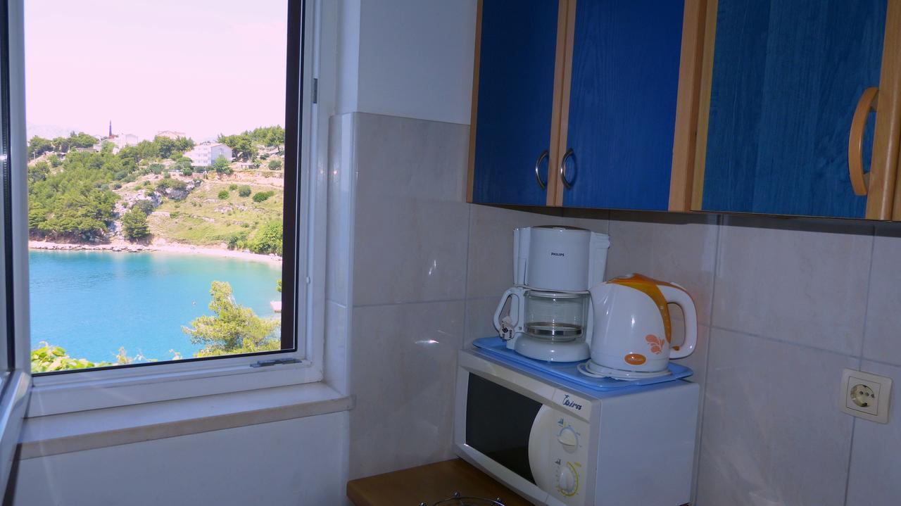 Beach Front Apartments Balica Rat Omiš Dış mekan fotoğraf